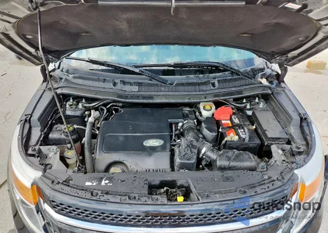 2015 Ford Explorer Limited z USA, uszkodzony, nr VIN 1FM5K7F80FGA64444